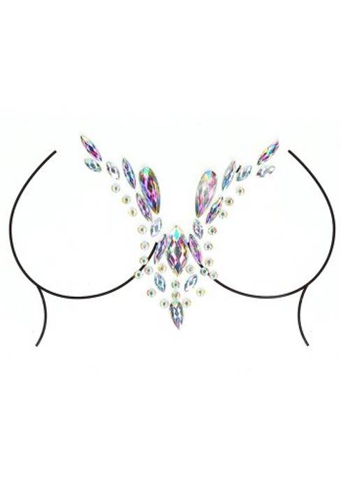 Tie dye kiss garterbelt