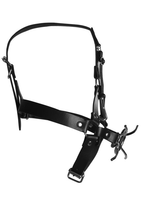 Xtreme! Head Harness with Spider Gag and Nose Hooks