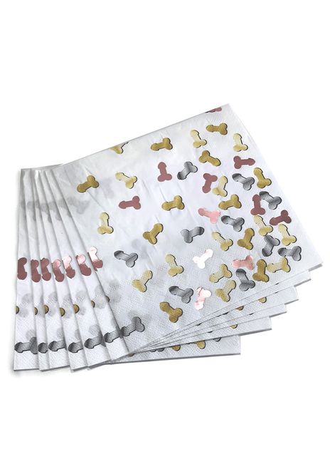 Huvudbild Glitterati Penis Party Napkins