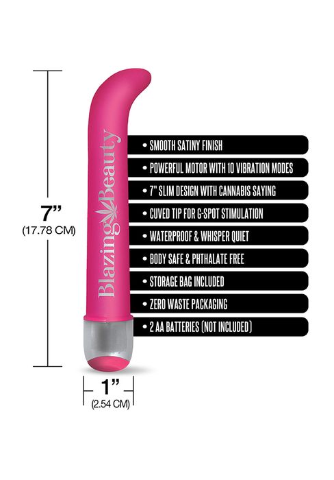 Buzzed G-Spot Vibe, Blazing Beauty