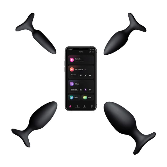 Lovense Hush 2 Bluetooth Butt Plug, 4.4 cm