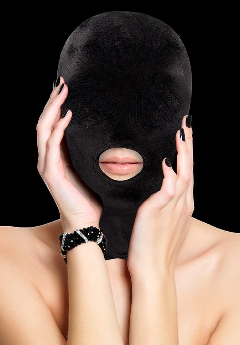 Mask With Mouth Opening