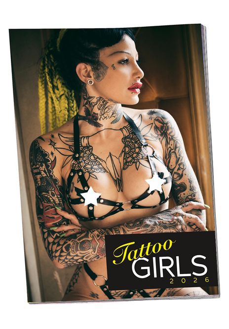 Huvudbild Tattoo Girls Kalender 2026