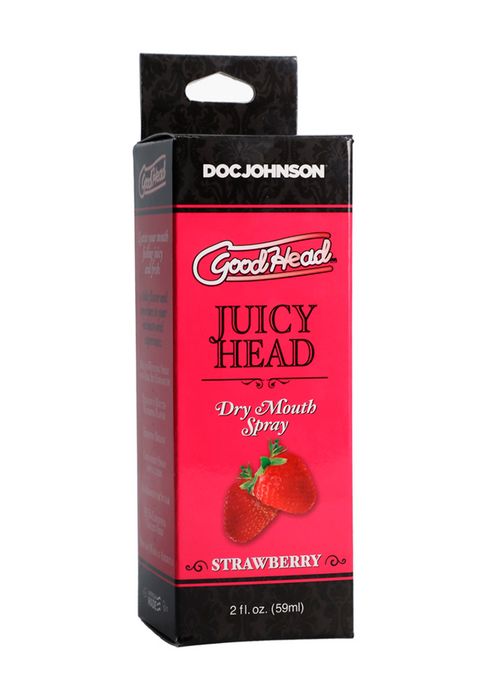 Juicy Head Dry Mouth Spray Strawberry, 59 ml